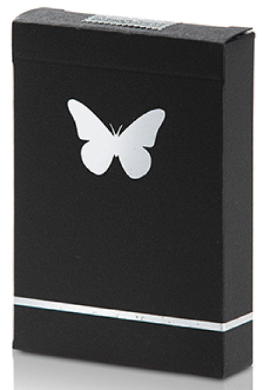 Butterfly - Black & Silver Marked - BAM Playing Cards (6180814389397)