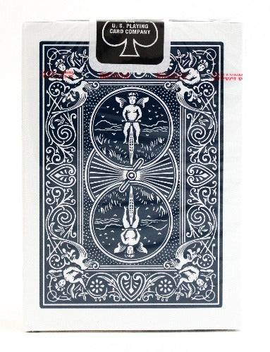 Bicycle Rider Back Blue - BAM Playing Cards (5620127498389)