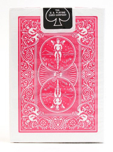 Bicycle Rider Back Fuschia - BAM Playing Cards (5620148142229)