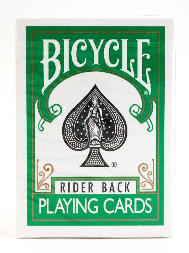 Bicycle Rider Back Green - BAM Playing Cards (5620144898197)