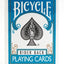 Bicycle Rider Back Turquoise - BAM Playing Cards (5620142964885)