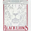 Black Lions - Red - BAM Playing Cards (4850184683659)