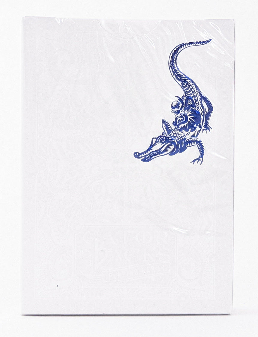 Blue Gatorback - BAM Playing Cards (5477854478485)