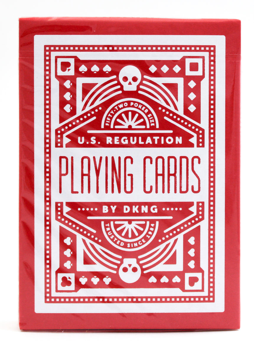 DKNG Red Wheel - BAM Playing Cards (4825121128587)