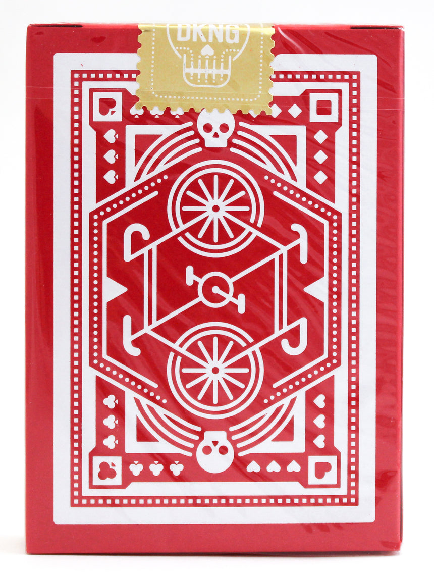 DKNG Red Wheel - BAM Playing Cards (4825121128587)