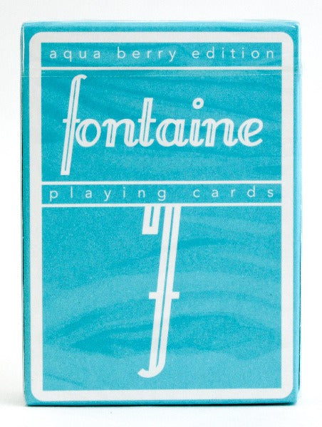トランプ fontaine playing cards Aqua Berry Fontaine - Aqua Berry – BAM Cards