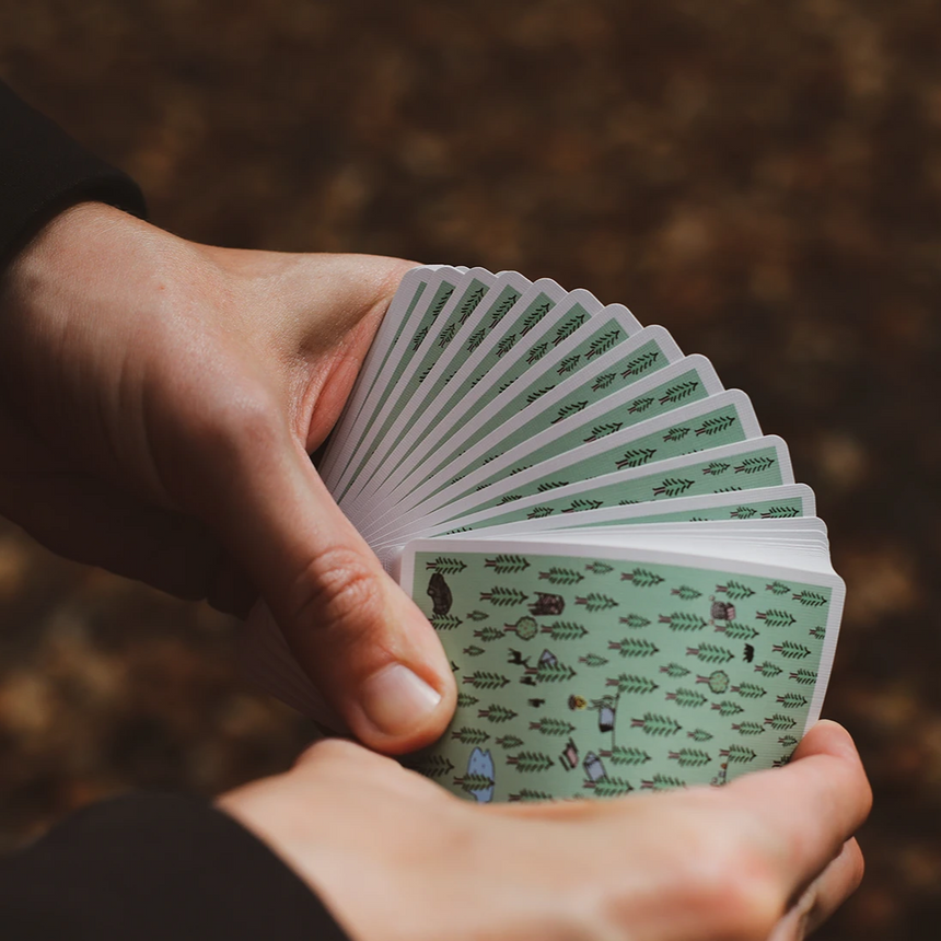 Forest Playing Cards (7478595092700)