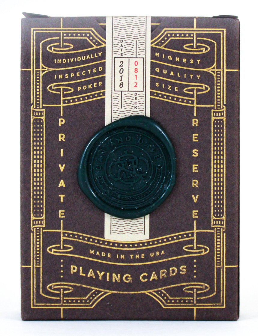 Dan & Dave Private Reserve #812 - BAM Playing Cards (5690632929429)