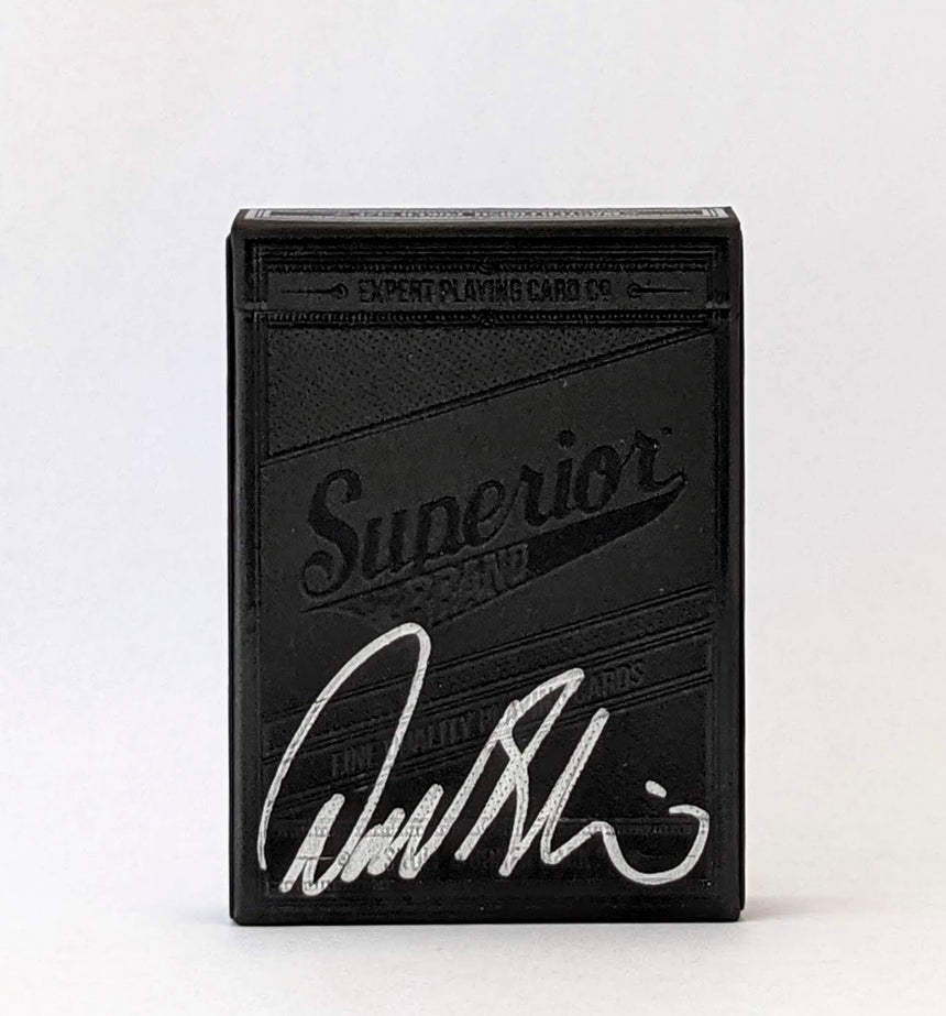 David Blaine Signed Superior - BAM Playing Cards (4865771962507)