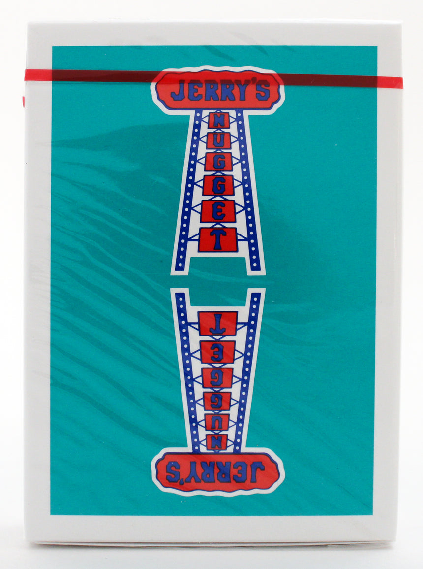 Jerry's Nuggets - Modern Feel Teal - BAM Playing Cards (4832057655435)