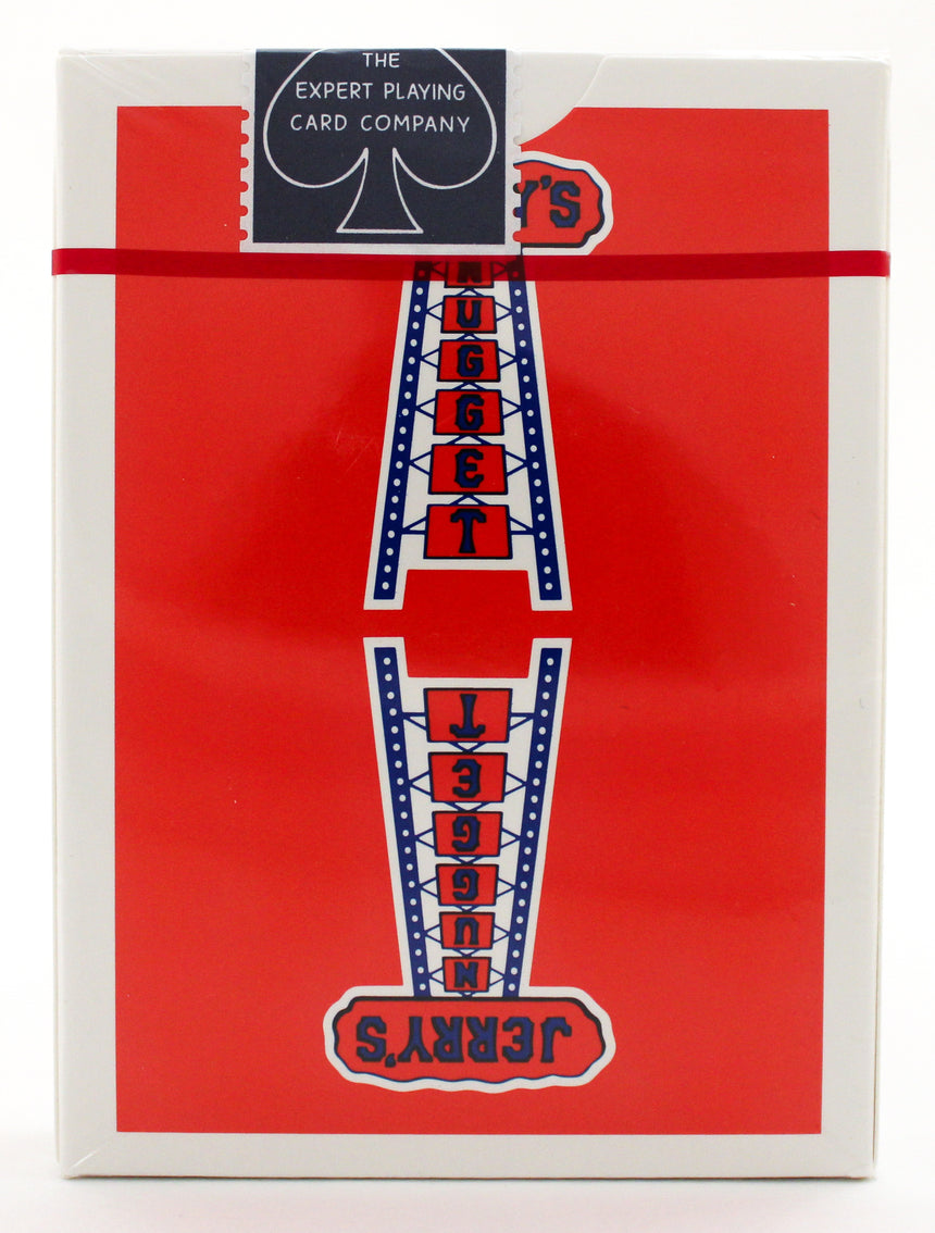 Jerry's Nuggets - Vintage Feel Red - BAM Playing Cards (4824215388299)
