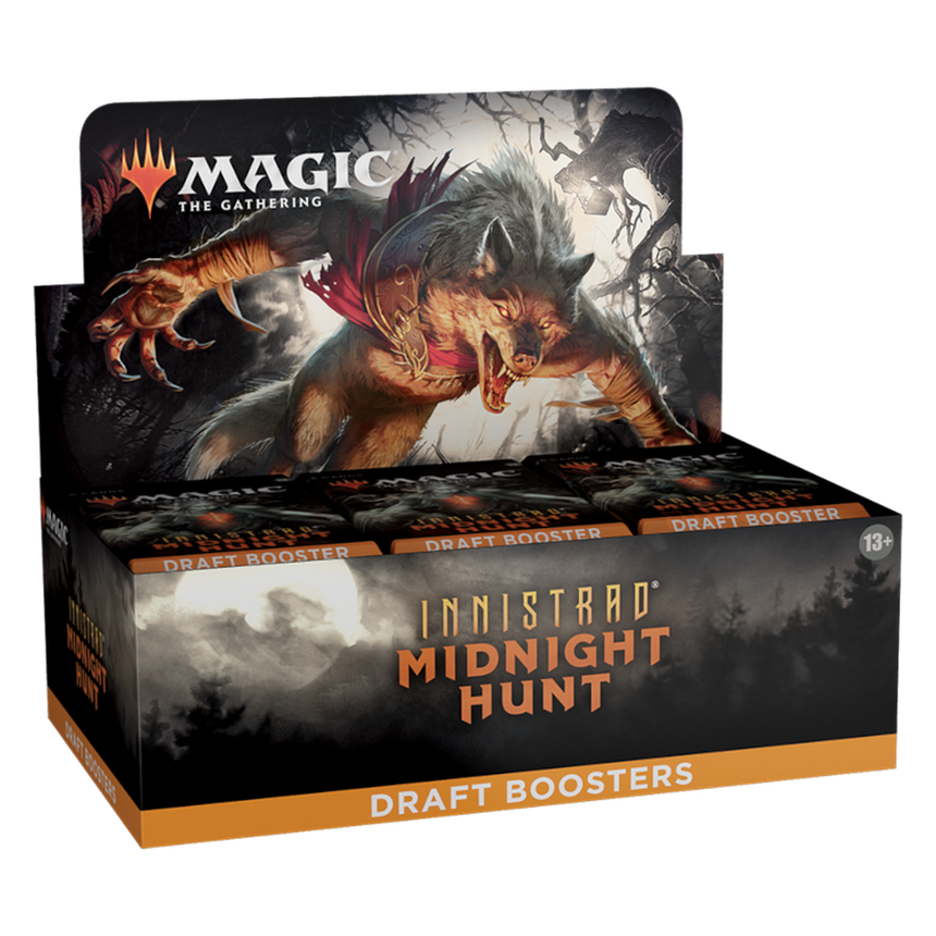 Magic the Gathering CCG: Innistrad - Midnight Hunt Draft Booster (7187570163861)