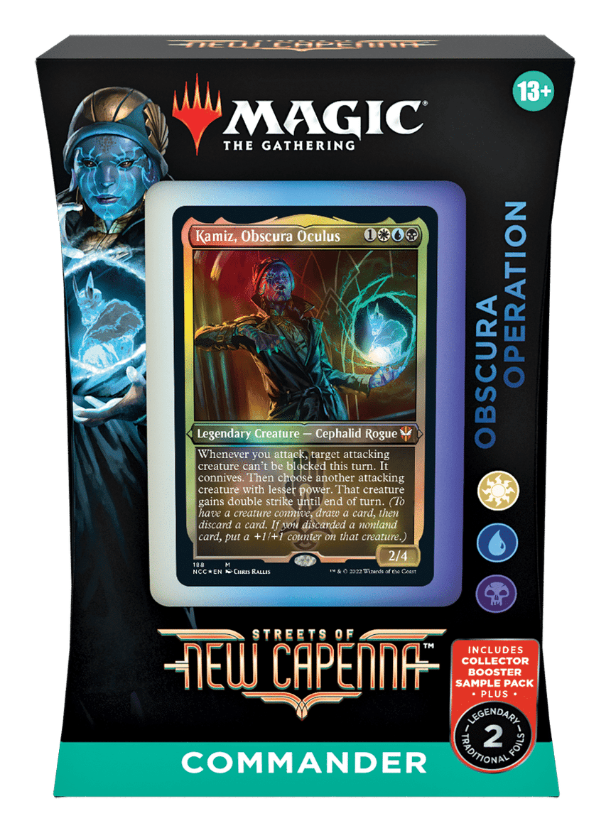 Magic the Gathering CCG: Streets of New Capenna Commander Deck -  Obscura Operation