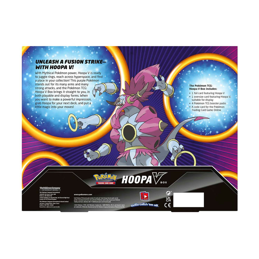 Pokmon- Hoopa V Box BAM Cards Pokmon- Hoopa V Box BAM Cards