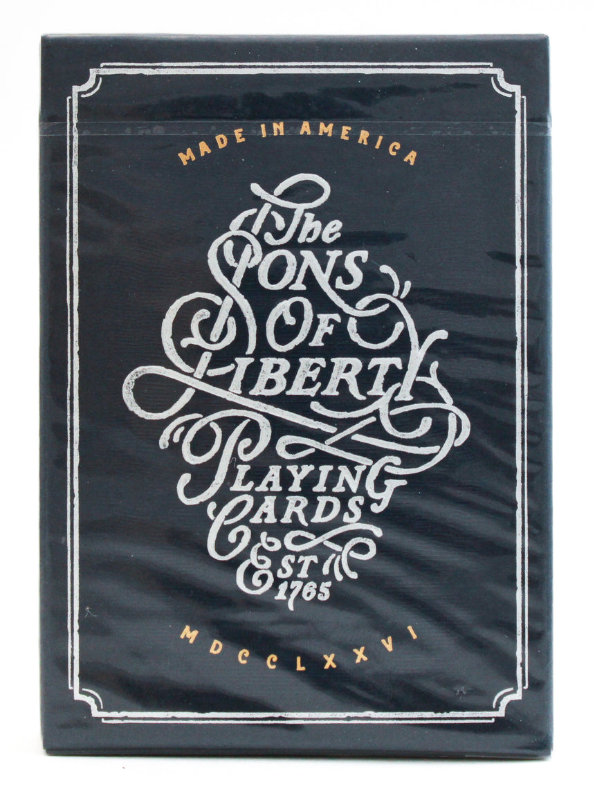 Sons of Liberty - Blue - BAM Playing Cards (5618609455253)