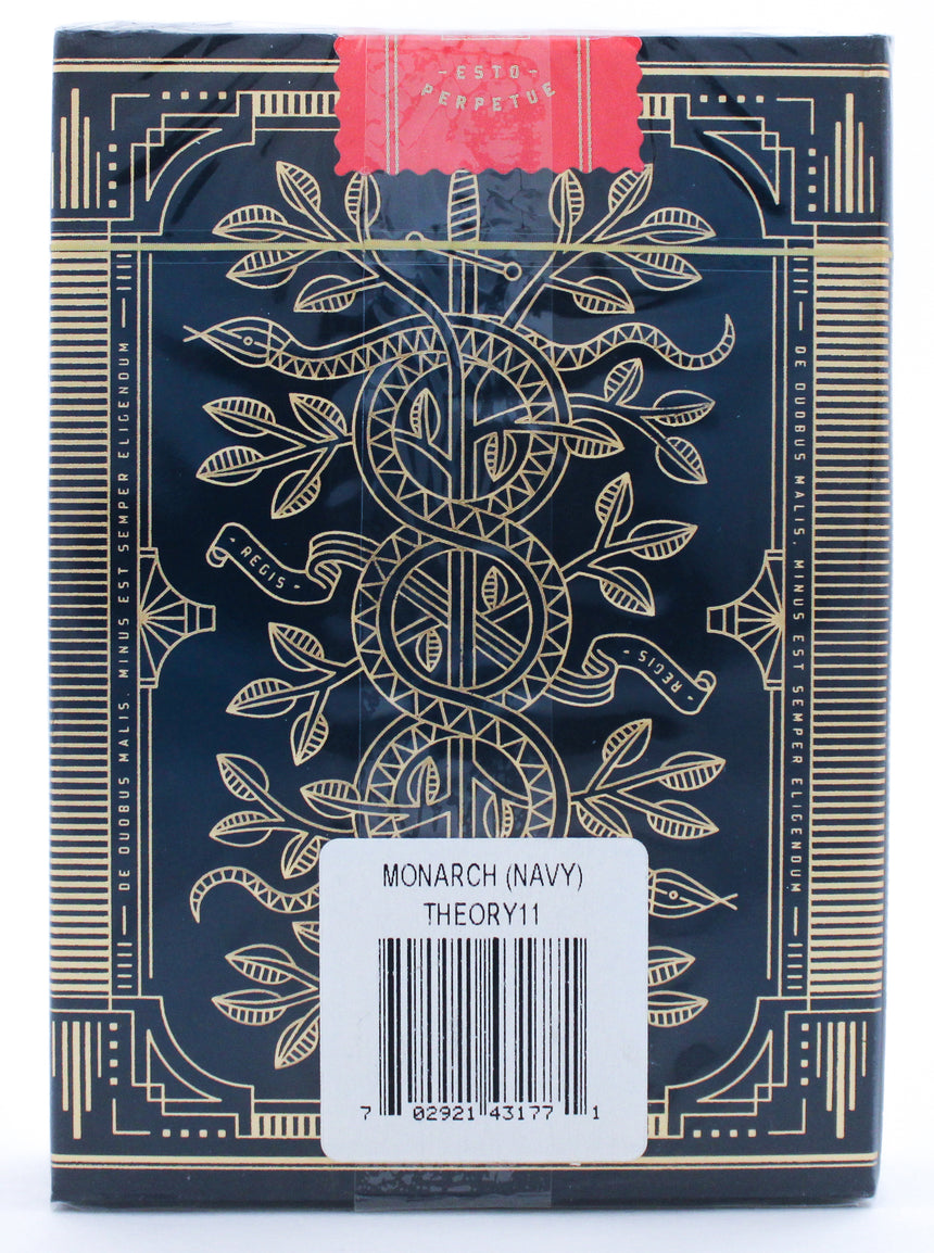 Navy Monarch - BAM Playing Cards (4886766682251)