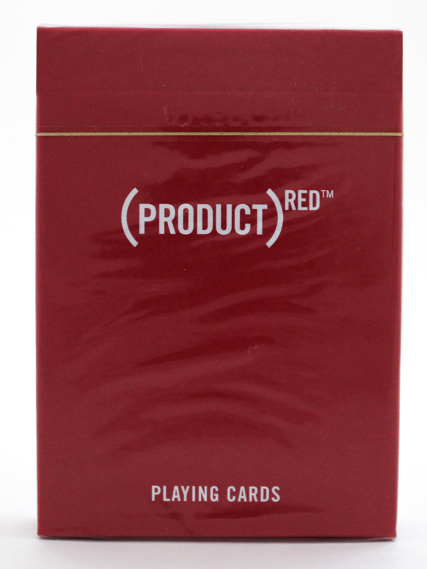 Product Red - BAM Playing Cards (4832126140555)
