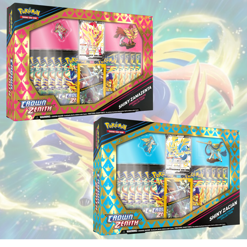 Pokemon TCG: Sword & Shield - Crown Zenith Collection - Premium Figure BAM Cards Pokemon TCG: Sword & Shield - Crown Zenith Collection - Premium Figure BAM Cards
