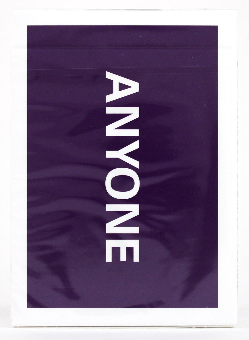Anyone Purple Cap Logo - BAM Playing Cards (6062535835797)