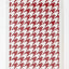 Anyone Red Houndstooth - BAM Playing Cards (4816315941003)