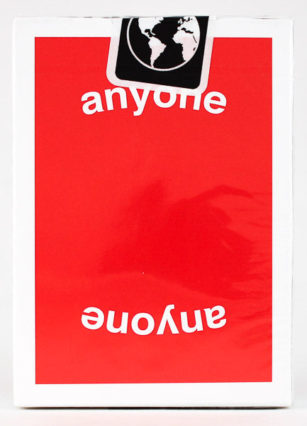 Anyone Red Logo - BAM Playing Cards (4806231883915)