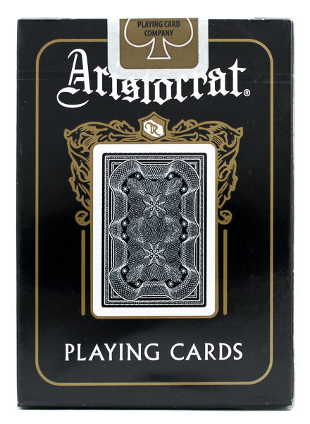 Bicycle Aristocrat Black - BAM Playing Cards (6431785353365)