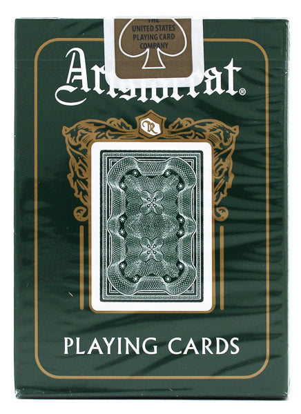 Bicycle Aristocrat Green - BAM Playing Cards (6431785910421)