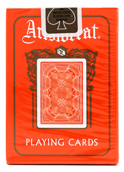 Bicycle Aristocrat Orange - BAM Playing Cards (6431785582741)