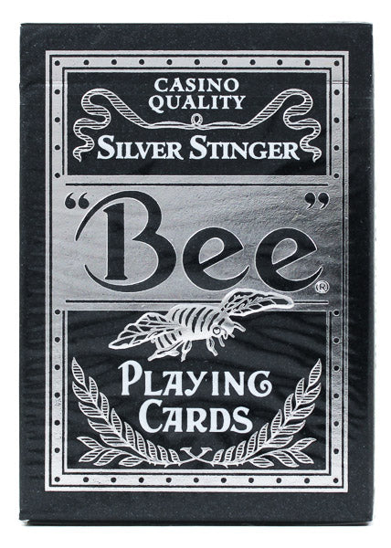 Bee Silver Stinger - BAM Playing Cards (4886879764619)