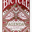 Bicycle Agenda Red Basic Edition Playing Cards (6602027597973)
