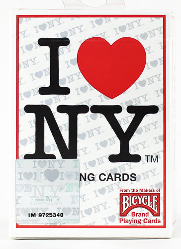 Bicycle I Love NY Playing Cards (6602026385557)