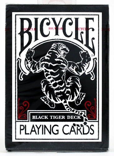 Bicycle Black Tiger Red - BAM Playing Cards (6229148237973)