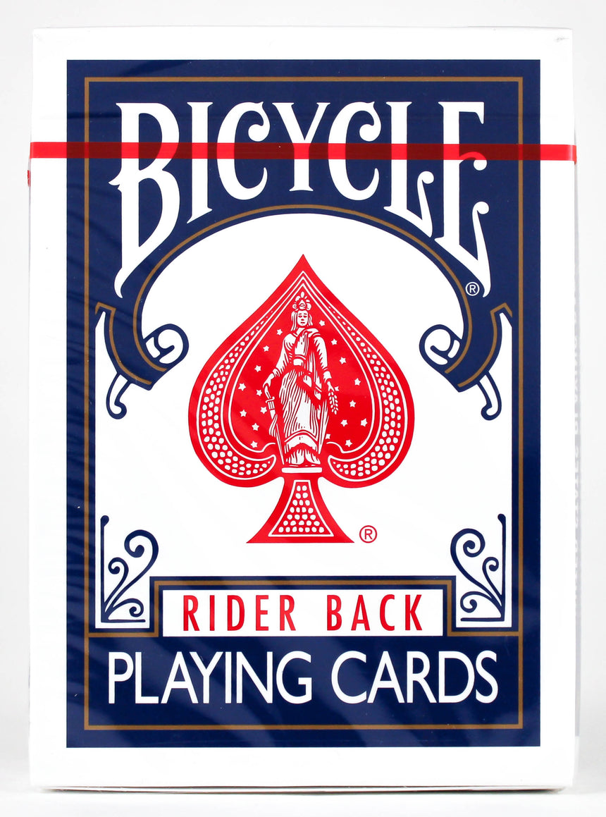 Experts Thin Crushed Rider Back Blue - BAM Playing Cards (6258455937173)