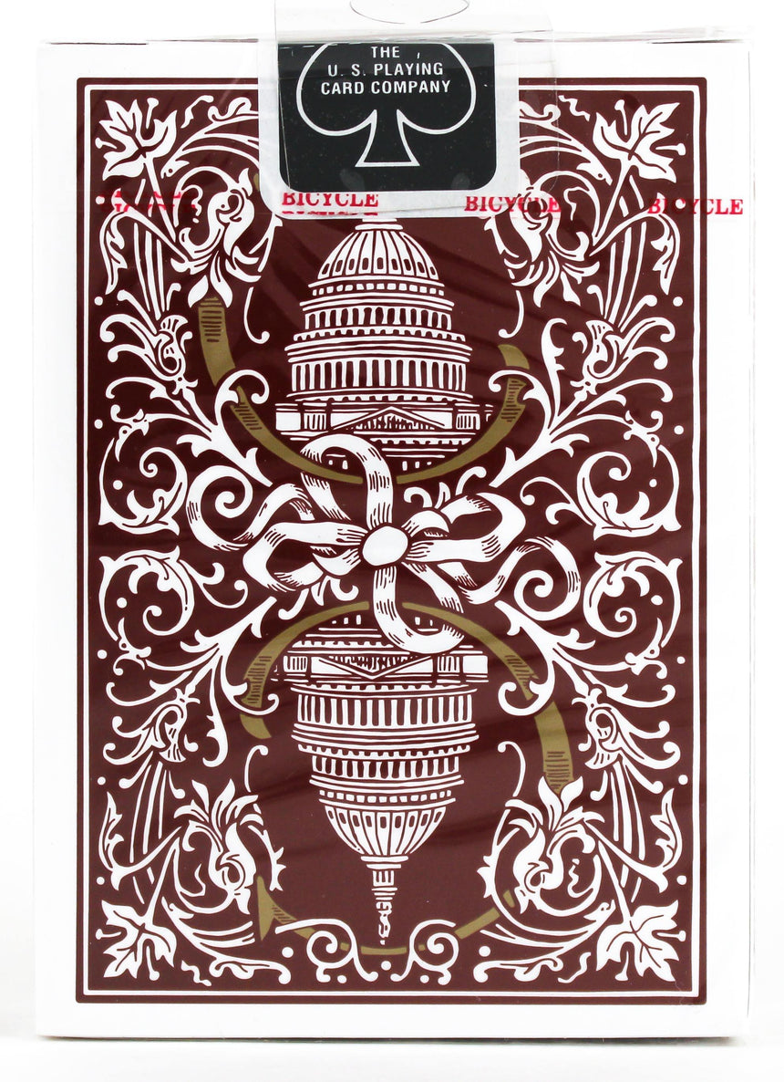 Bicycle Capitol Red - BAM Playing Cards (6365196779669)