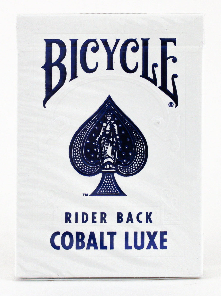 Bicycle Rider Back Cobalt Luxe Blue - BAM Playing Cards (5718918856853)