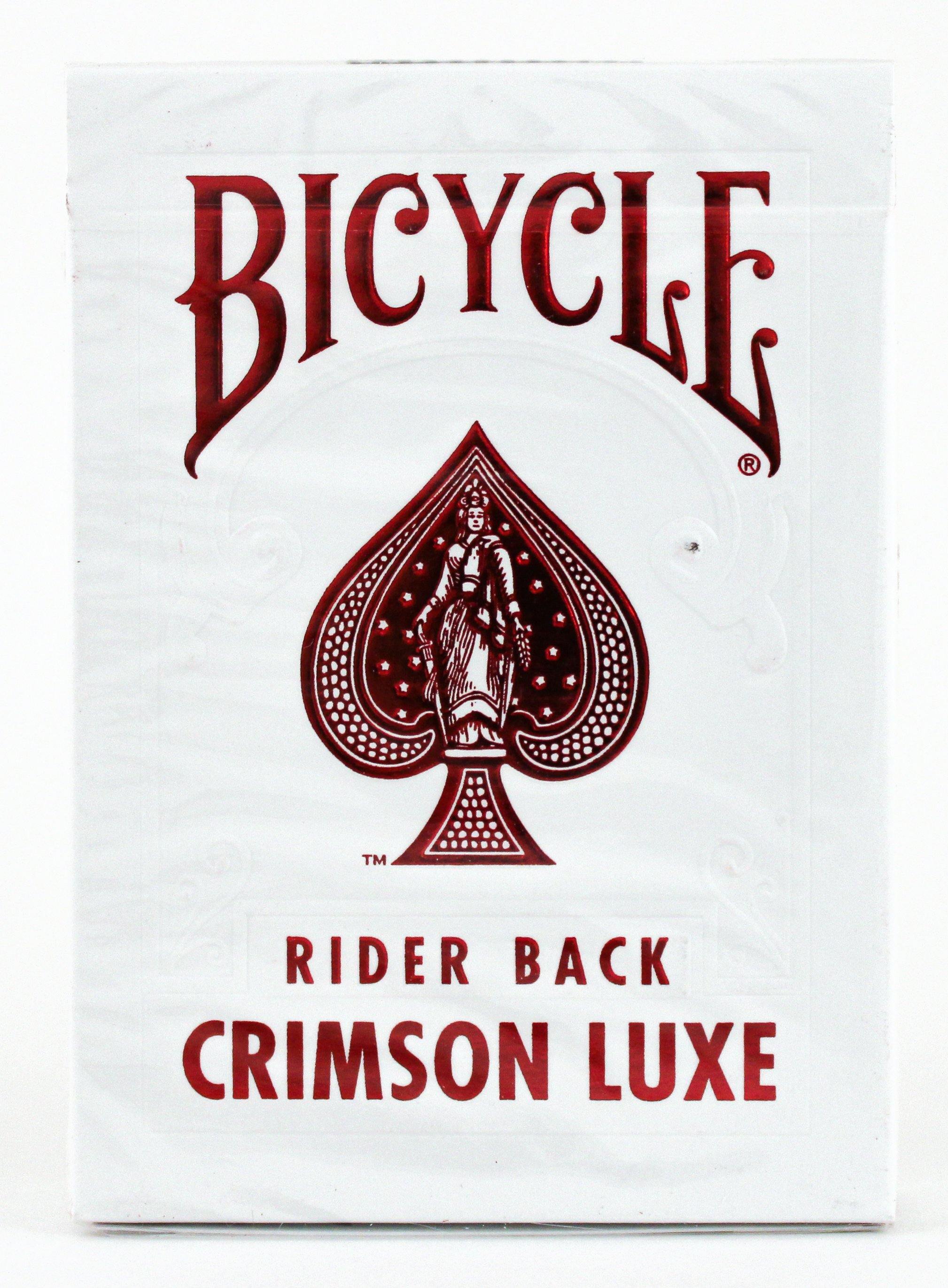 Bicycle Rider Back Crimson Luxe (Red) Version 2