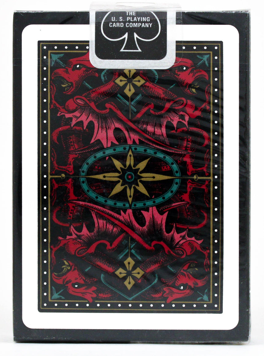 Bicycle Dragon Back Red - BAM Playing Cards (6150217367701)