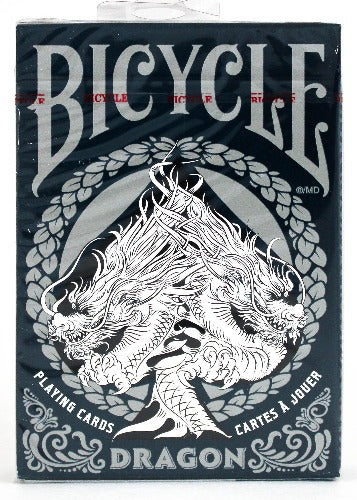 Bicycle Dragon Blue - BAM Playing Cards (6307269214357)