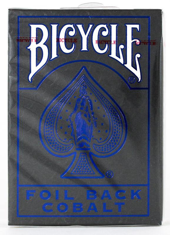 Bicycle Rider Back Cobalt Luxe V2 - BAM Playing Cards (6410905092245)