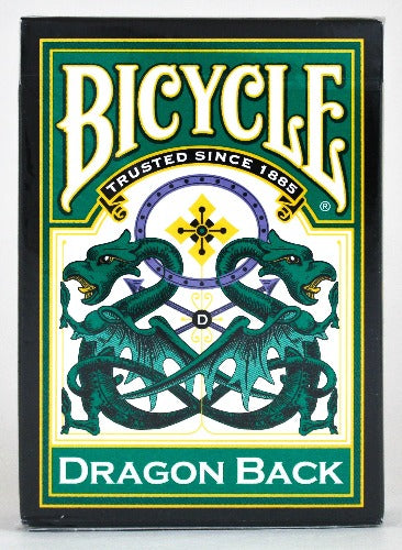 Bicycle Dragon Back Green - BAM Playing Cards (6150298140821)