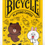Bicycle x Line Friends Doodle - BAM Playing Cards (5989280612501)