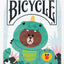 Bicycle x Line Friends Jungle Brown - BAM Playing Cards (5989283725461)