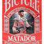 Bicycle Matador Red - BAM Playing Cards (6410907418773)
