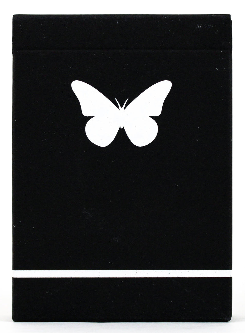 Butterfly Black & White Marked - BAM Playing Cards (6180751114389)