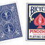 Cards Bicycle Pinochle Poker-size (Blue) (6750780948629)
