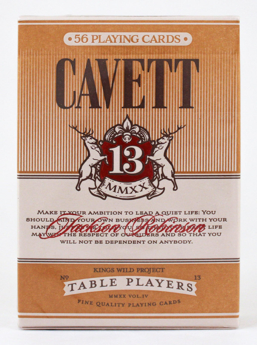 No.13 Table Players  Vol.4 (Cavett) - BAM Playing Cards (5714119917717)