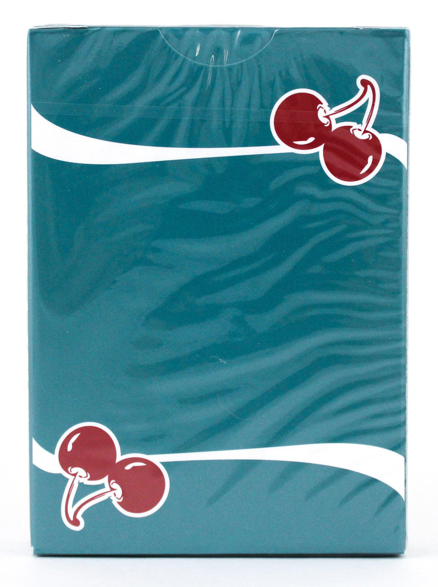 Cherry Casino Tropicana Teal - BAM Playing Cards (5629773742229)