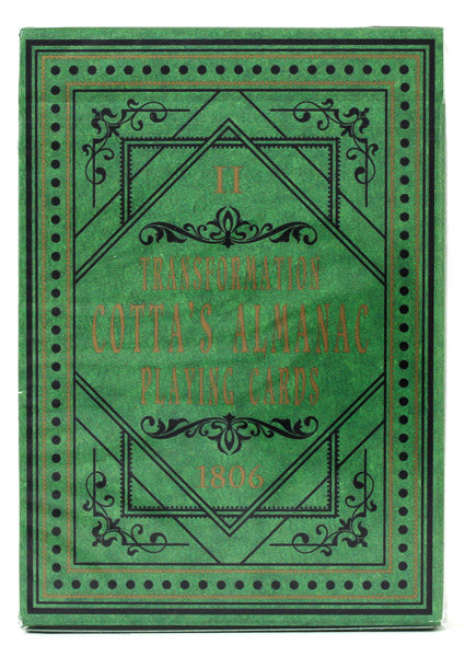 Cotta's Almanac #2 Green - BAM Playing Cards (6467201695893)