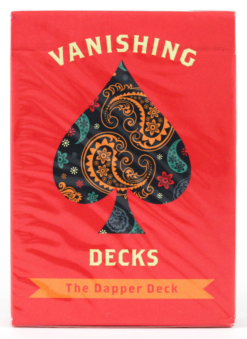 The Dapper Deck Orange - BAM Playing Cards (6307270819989)