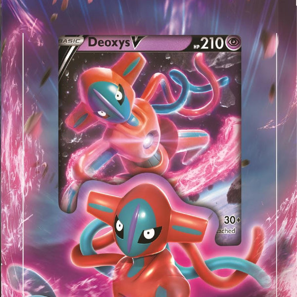 deoxys v pokemon card value Pokemon TCG: Deoxys V or Zeraora V Battle Deck – BAM Cards